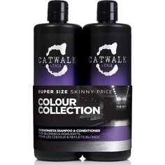 By Tigi Fashionista Purple Набор шампуней и кондиционеров для профессионального ухода за светлыми волосами, 2X750 мл, Catwalk
