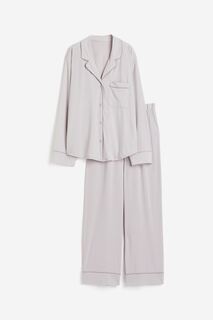 Пижама H&amp;M, светло-серый H&M