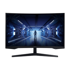 Игровой монитор Samsung C32G55TQWC, 31.5&quot;, 2560 x 1440, 144 Гц, VA, черный