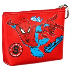 Кошелек-сумочка, кожзам, на молнии, 11,5 х 2,5 х 8 см, человек-паук Marvel