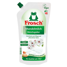 Концентрированный ополаскиватель для белья Frosch Миндаль 1 л