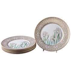 Набор тарелок Hankook Ирис 22 см 6 шт