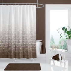 Занавеска для ванны Retro textil Tropik matrix 180х200