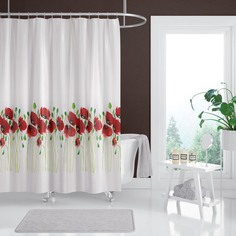 Занавеска для ванны Retro textil Tropik poppy 180х200