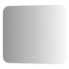 Зеркало Defesto Opti 70x60 23W с LED-подсветкой, сенсорный выключатель, нейтральный свет