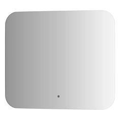 Зеркало Defesto Opti 60x50 19W с LED-подсветкой, ИК выключатель, теплый свет