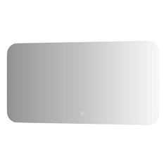 Зеркало Defesto Opti 100x50 28W с LED-подсветкой, сенсорный выключатель, нейтральный свет