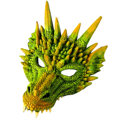 Маска China Elecal International дракон зеленый