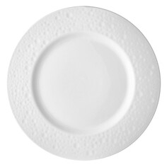 Тарелки тарелка WALMER Niagara 24см обеденная фарфор белый
