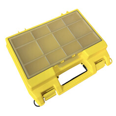 Ящики для инструмента ящик для дрели и ушм JETTOOLS 16" 400х335х145мм черный/желтый