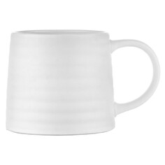 Кружки кружка WALMER Swell 380мл фарфор белый