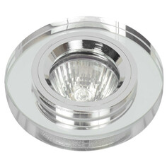 Светильники точечные круглые светильник встраиваемый DE FRAN Specular с патроном GU5.3 белый