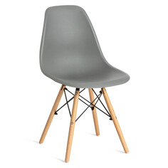 Стулья для кухни стул CINDY 510x460x820мм бук/металл/пластик серый
