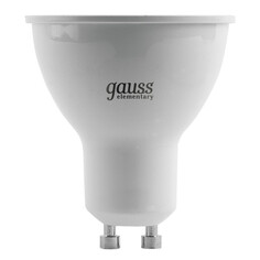 Лампы светодиодные лампа GAUSS Elementary 7Вт GU10 LED 530Лм 3000К спот