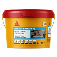 Гидроизоляция цементная Sika Sikaseal-210 Migrating 5 кг