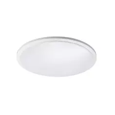 Светильник настенно-потолочный светодиодный Over Mask 359208 с пультом управления 16 м² регулируемый белый свет цвет белый Без бренда