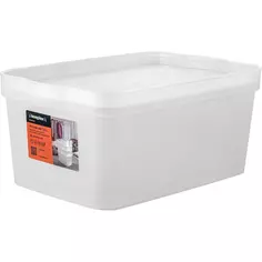 Ящик для хранения Trendy 32x21.1x14.1 см полипропилен белый Без бренда
