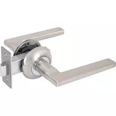 Дверные ручки 71 SN, без запирания, комплект, цвет никель