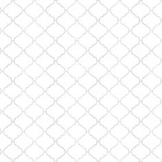 Стеновая панель Arabesque White 240x0.4x60 см АКП цвет белый Без бренда