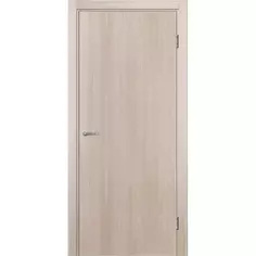 Дверь межкомнатная Мирра глухая Hardflex ламинация цвет ясень бора 80x200 см (с замком и петлями) МАРИО РИОЛИ