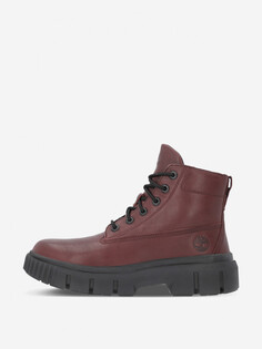 Ботинки женские Timberland Greyfield Leather Boot, Красный