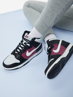 Кроссовки женские Nike Dunk High, Черный
