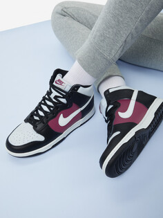 Кеды женские Nike Dunk High, Черный