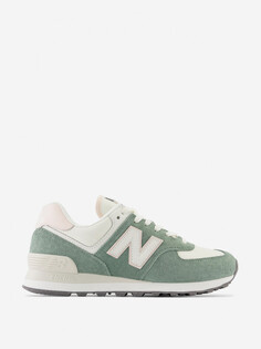 Кроссовки женские New Balance 574, Зеленый