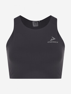 Спортивный топ бра Demix Yoga, Серый
