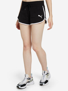 Шорты женские PUMA Summer Stripes, Черный