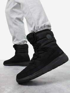 Сапоги утепленные женские Skechers Glacial Ultra, Черный
