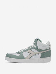 Кеды женские Diadora Magic Basket Demi Leather Wn, Белый