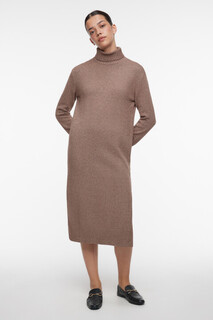 платье женское Платье-свитер KnitMidiDress вязаное с разрезом Befree