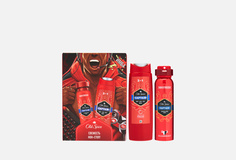 Подарочный набор Аэрозольный дезодорант + Гель для душа + шампунь OLD Spice