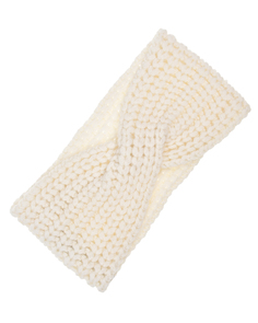 Кашемировая повязка молочного цвета FTC Cashmere