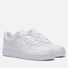 Мужские кроссовки Nike Air Force 1 07 Fresh, цвет белый, размер 46 EU