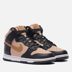 Женские кроссовки Nike Wmns Dunk High LXX, цвет коричневый, размер 40.5 EU