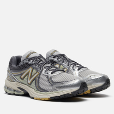 Мужские кроссовки New Balance 860v2 Earth & Mars, цвет серебряный
