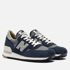 Мужские кроссовки New Balance x Carhartt WIP 990v1 Sculpture Center, цвет синий, размер 42.5 EU