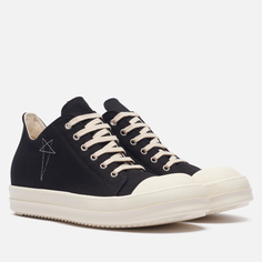 Мужские кеды Rick Owens DRKSHDW Luxor Low Sneak, цвет чёрный