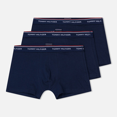 Комплект мужских трусов Tommy Hilfiger Underwear 3-Pack Premium Essential Trunks, цвет синий, размер M