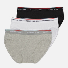 Комплект мужских трусов Tommy Hilfiger Underwear 3-Pack Cotton Briefs, цвет серый, размер M
