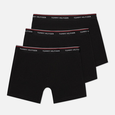 Комплект мужских трусов Tommy Hilfiger Underwear 3-Pack Premium Essential Boxer Briefs, цвет чёрный