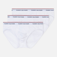 Комплект мужских трусов Tommy Hilfiger Underwear 3-Pack Cotton Briefs, цвет белый, размер L