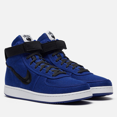 Кроссовки Nike x Stussy Vandal High, цвет синий, размер 42.5 EU