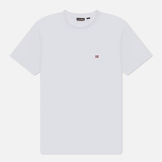 Мужская футболка Napapijri Salis Summer, цвет белый, размер XXL