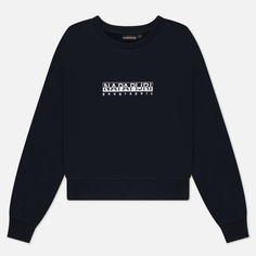 Женская толстовка Napapijri B-Box Crew Neck, цвет чёрный, размер L