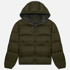 Мужской пуховик Napapijri A-Suomi Hooded 1, цвет зелёный