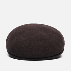 Кепка Kangol Wool 504 Earlap, цвет коричневый