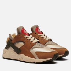 Кроссовки Nike x Stussy Air Huarache LE, цвет бежевый, размер 44.5 EU